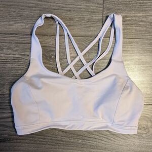 Lululemon Free To Be Serene Bra, Light Support, Size 8, Lavender Dew